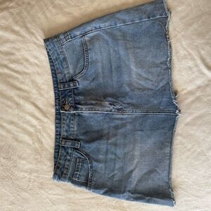 SHEIN Light Blue Jean Shorts